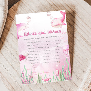 Roze Onder de Zee Shower Advies en Wensen Spel