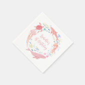 Roze onder het Zee Servet (Hoek)