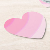 Roze Onderzetter papier (Gekanteld)