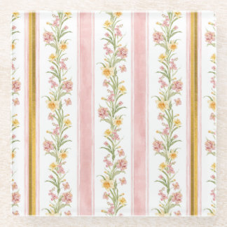 Roze Onderzetter van glas