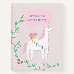 roze onicorn Girl's geheime agenda