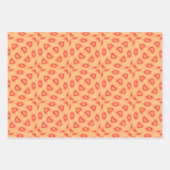 Roze ontwerp inpakpapier vel (Voorkant)