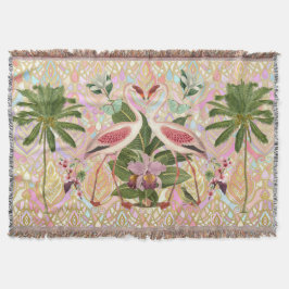 Roze  ontwerp van Flamingo Deken