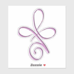 Roze Onvoorwaardelijke Liefde Sticker