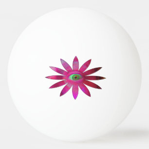 Roze oogaanjager pingpongballen