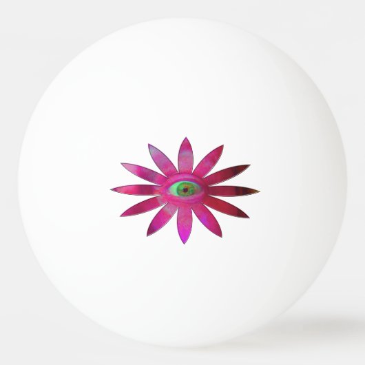 Roze oogaanjager pingpongballen (Voorkant)