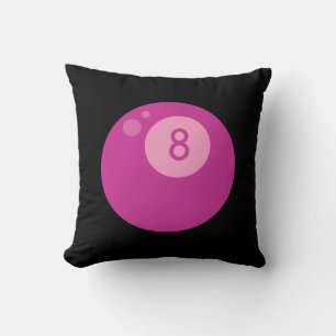 Roze oogbal kussen