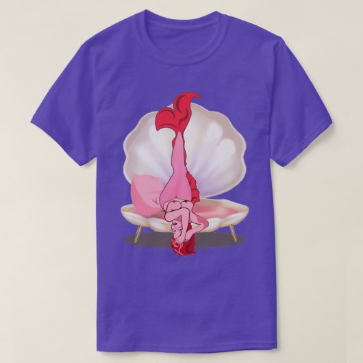 Roze op de Halfshell T-shirt (Design voorkant)