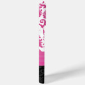 Roze, op maat gemaakte Faux Rhinestone Damask iPho Case-Mate iPhone Case (Achterkant / Rechts)