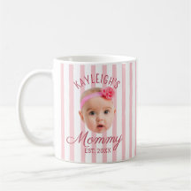 Roze op maat gemaakte foto-aandenken voor mama