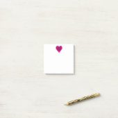  roze opmerkingen achteraf post-it® notes (Op bureau)