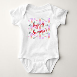 ROZE & ORANJE ANANAS HAPPY SUMMER ROMPER