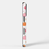 Roze Oranje Herfst pompoen lederen patroon Case-Mate iPhone Case (Achterkant / Rechts)