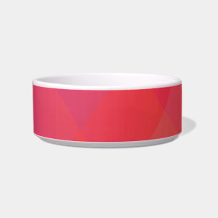 Roze, oranje, moderne, eenvoudige, coole, trendmat voerbakje
