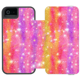 Roze Oranje Paarse Glitter Schitterend Patroon