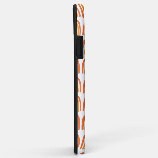 Roze Oranje Rainbows Pattern CUSTOM Case-Mate iPhone Case (Achterkant/rechts)