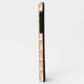 Roze Oranje Rainbows Pattern CUSTOM Case-Mate iPhone Case (Achterkant/links)