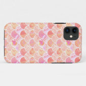 Roze oranje weegschalen Case-Mate iPhone case (Achterkant (horizontaal))