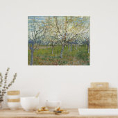 Roze Orchard van Vincent Van Gogh Poster (Keuken)