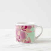 Roze Orchid Espresso Kop (Rechts)