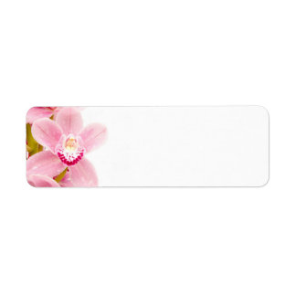 Roze Orchid Etiket