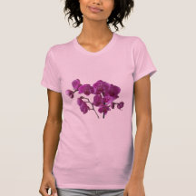 Roze Orchid Flowers T-shirt