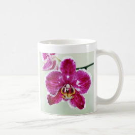 Roze Orchid Koffiemok
