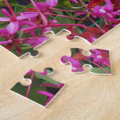 Roze Orchid Legpuzzel (Zijkant)