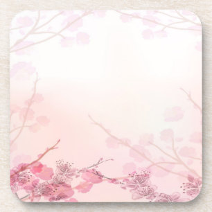 Roze Orchid Wedding Bier Onderzetter