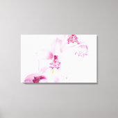 Roze orchidee canvas afdruk (Voorkant)