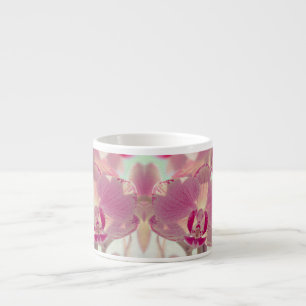 Roze Orchidee Espresso Kop
