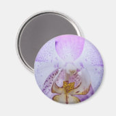 Roze Orchidee Magneet (Voorkant / Achterkant)