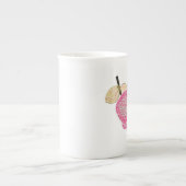 Roze orchidee mok (Voorkant)