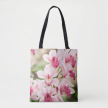 Roze Orchidee Tassen Tas Herbruikbaar