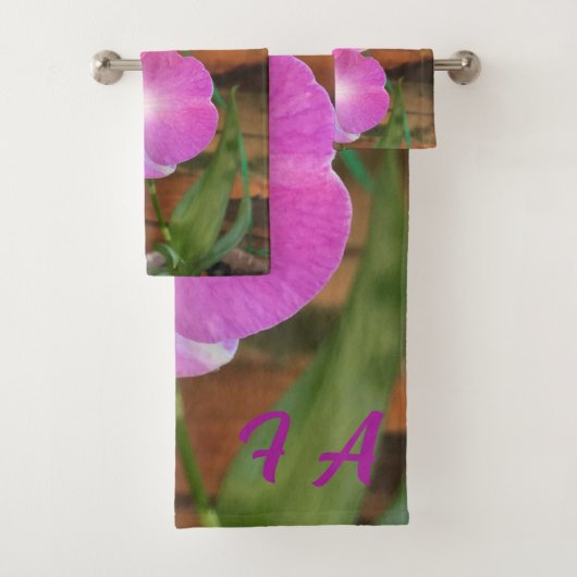 Roze orchidee van Tippi Bad Handdoek (Insitu)