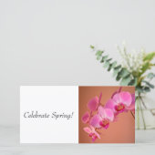 Roze Orchideeën (Staand voorkant)