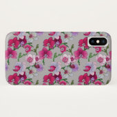 Roze orchideeën in Bloom Case-Mate iPhone Case (Achterkant (horizontaal))