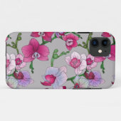 Roze orchideeën in Bloom Case-Mate iPhone Case (Achterkant (horizontaal))