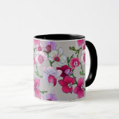 Roze orchideeën in Bloom Mok (Voorkant rechts)