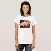 Roze orchideeën T-Shirt (Voorkant volledig)