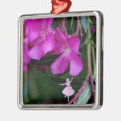 Roze ornament Oleander Shadow Fairy Metal Ornament (Links)