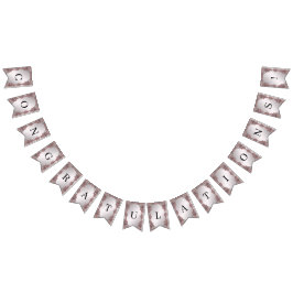 Roze Ornamental Bunting Flag Vlaggetjes