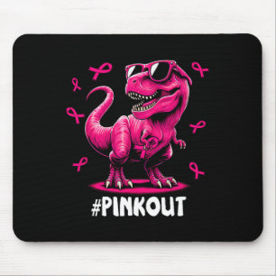 Roze Out Borstkanker Dinosaur Ribbon Boy Girl Ki Muismat