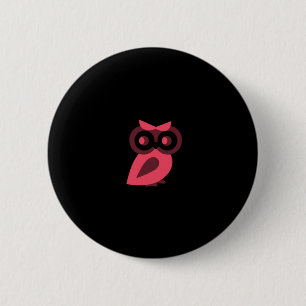 Roze ovale Button