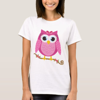 Roze ovale ontwerpen — Giften T-shirt
