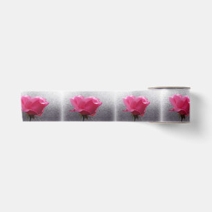 roze over grijs lint
