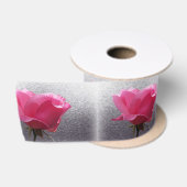 roze over grijs lint (Spoel)