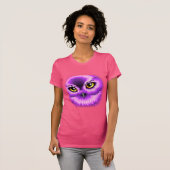 Roze Owl Eyes T-shirt (Voorkant volledig)