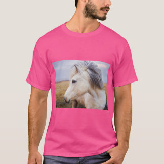 ROZE PAARD T-SHIRT