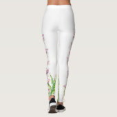 Roze paarse beren leggings beademing (Achterkant)